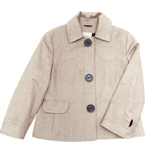 Akris Punto women Tan Pea Coat